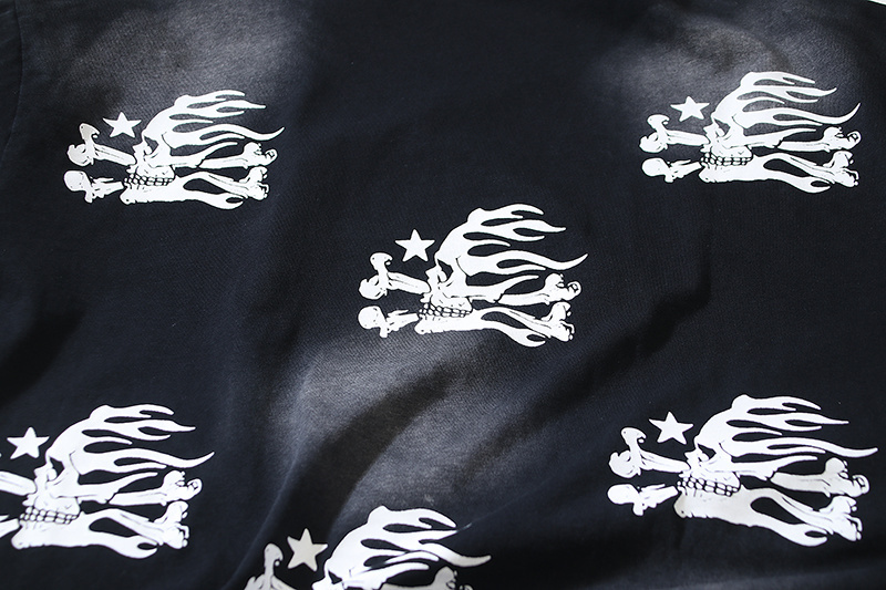 Hellstar T-shirt YL#6726 Black