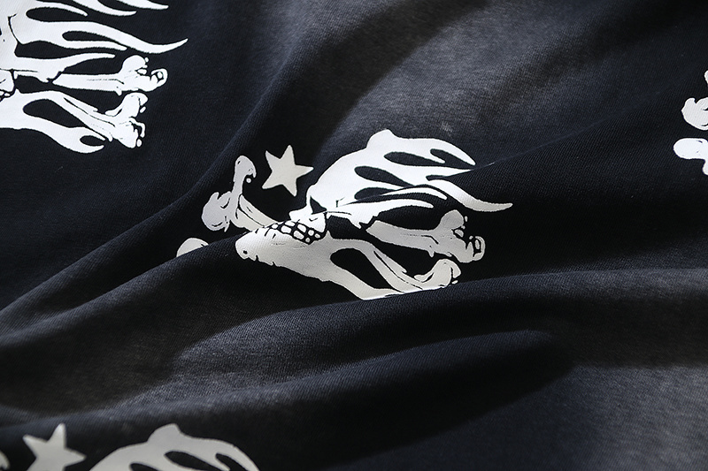 Hellstar T-shirt YL#6726 Black