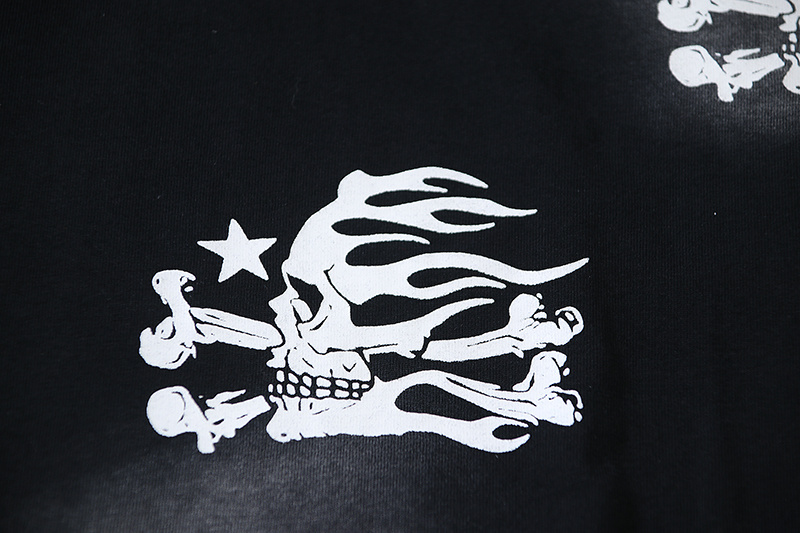 Hellstar T-shirt YL#6726 Black