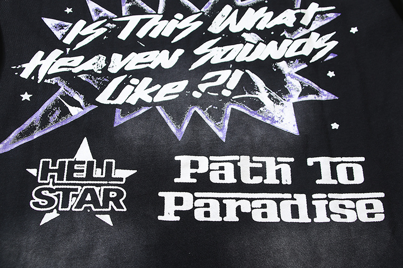 Hellstar T-shirt YL#6731 Black