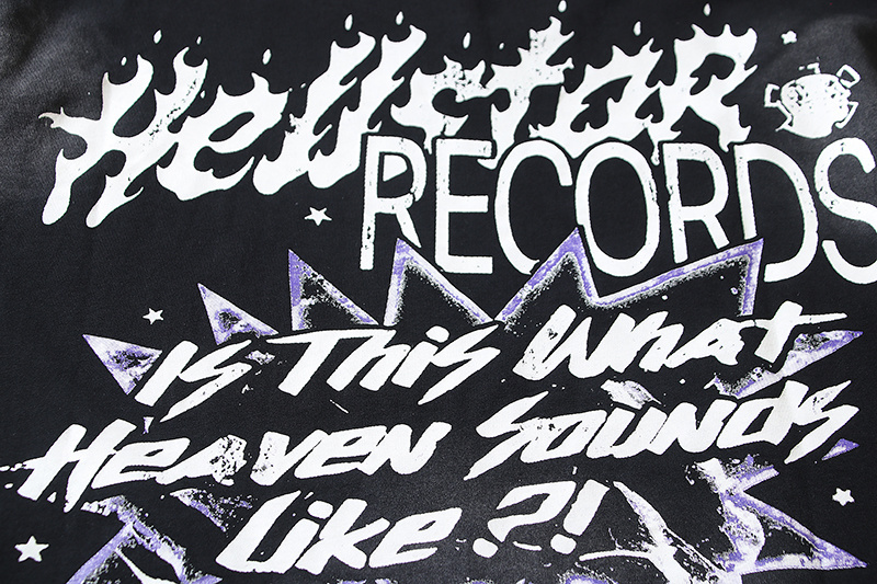 Hellstar T-shirt YL#6731 Black