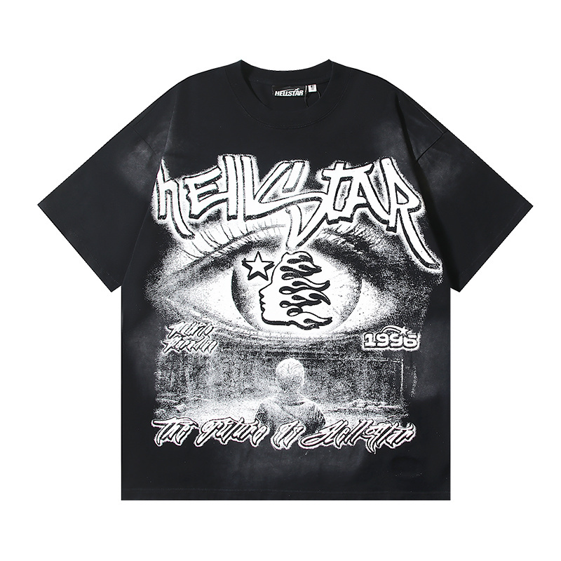 Hellstar T-shirt YL#6732 Black