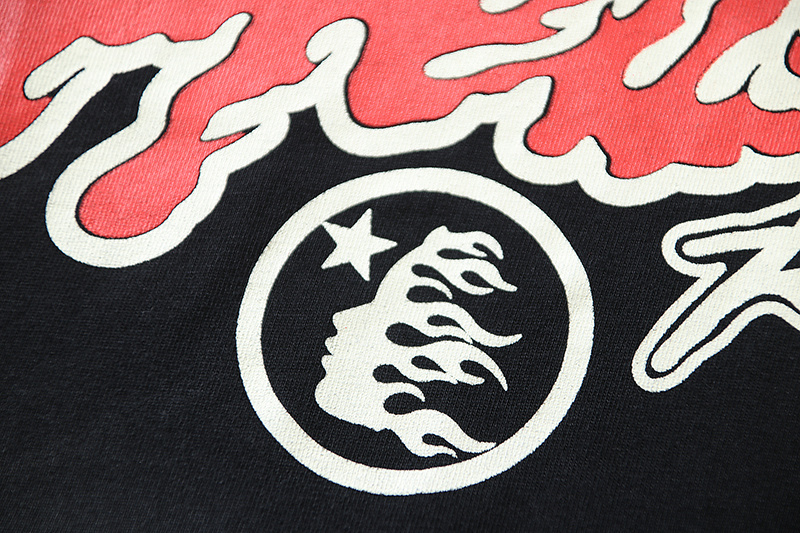 Hellstar T-shirt YL#6733 Black