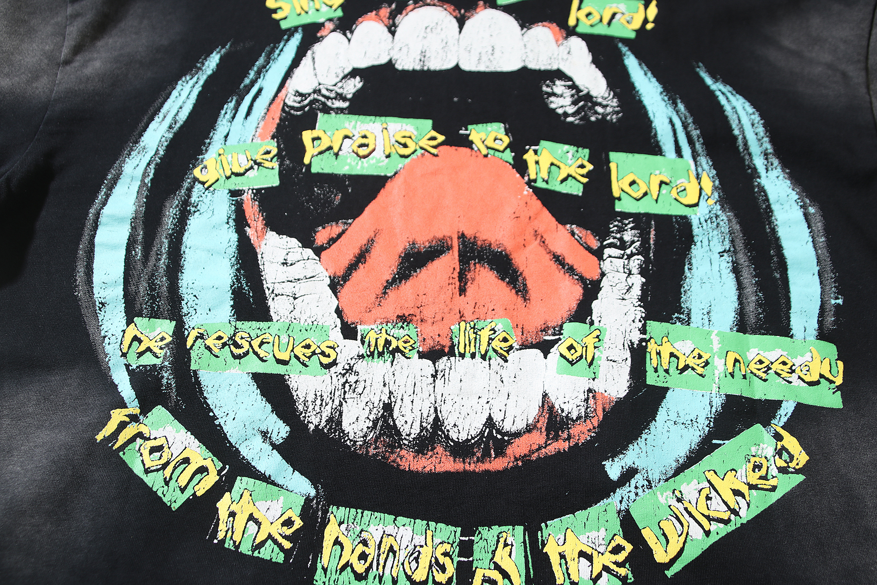 Hellstar T-shirt YL#6736 Black