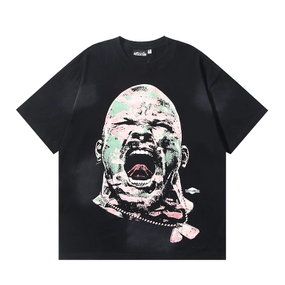 Hellstar T-shirt YL#6737 Black 02