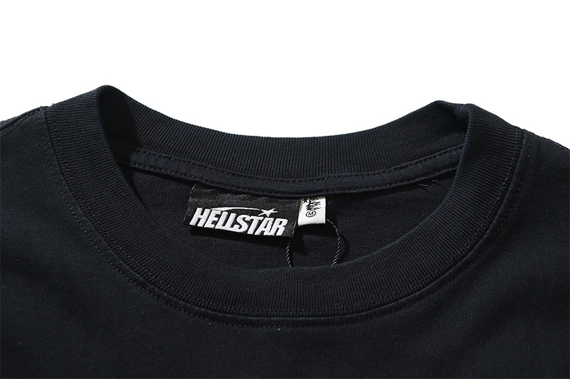 Hellstar T-shirt YL#6737 Black