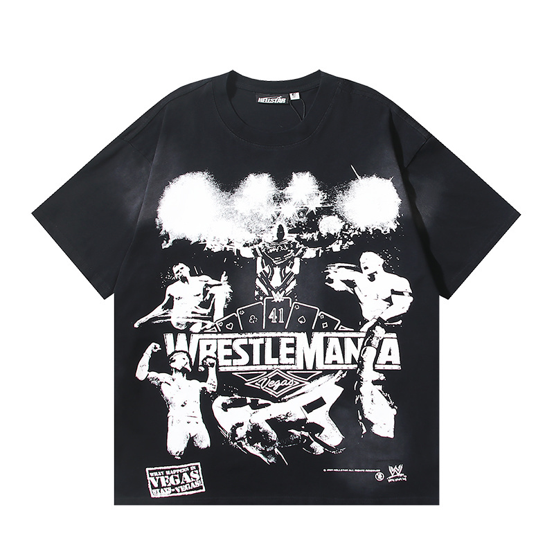 Hellstar T-shirt YL#6751 Black