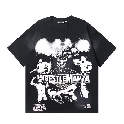 Hellstar T-shirt YL#6751 Black 02