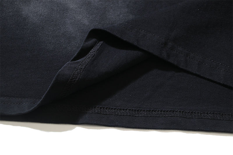 Hellstar T-shirt YL#6752 Embroidered Black