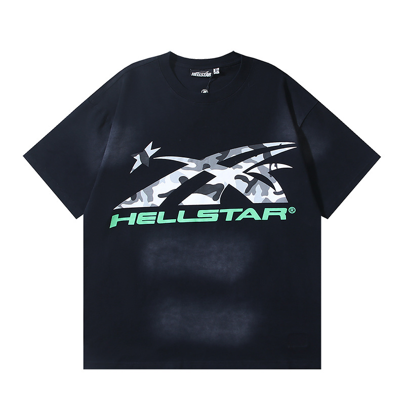 Hellstar T-shirt YL#6755 Black