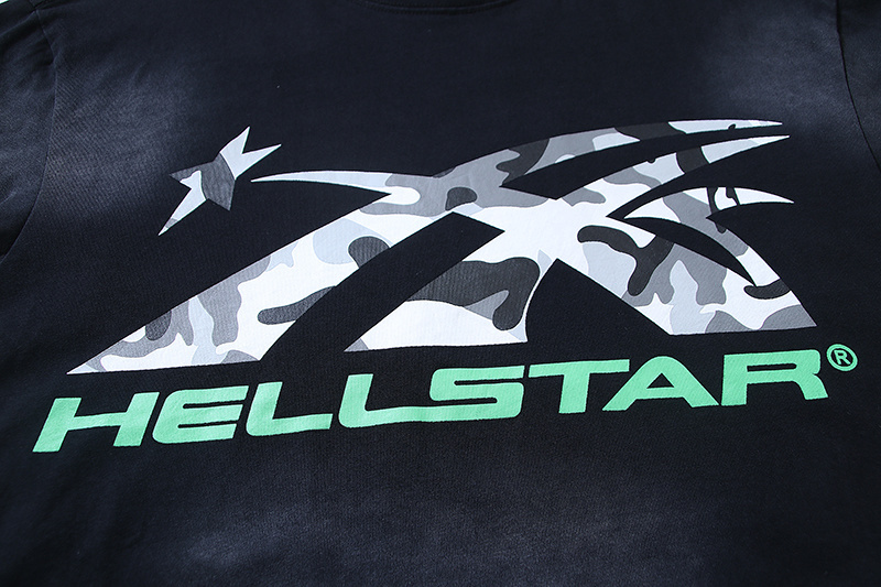 Hellstar T-shirt YL#6755 Black