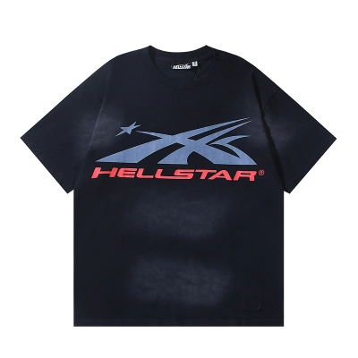 Hellstar T-shirt YL#6756 Black 02
