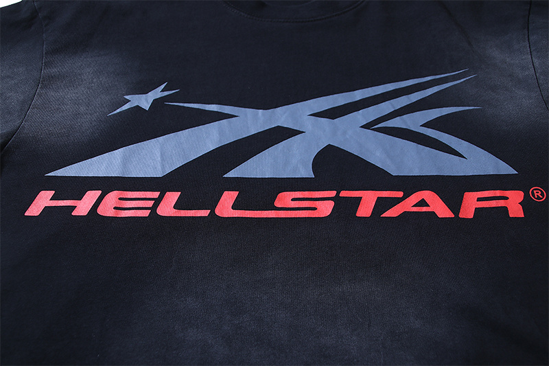Hellstar T-shirt YL#6756 Black