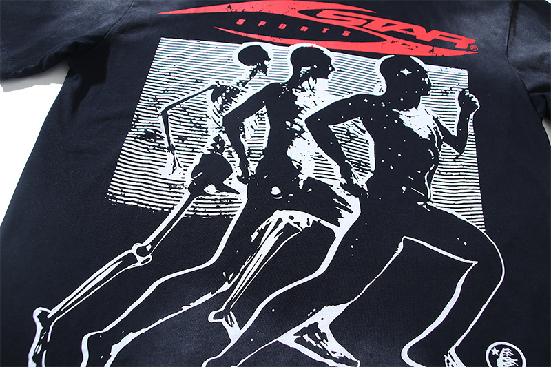 Hellstar T-shirt YL#6758 Black