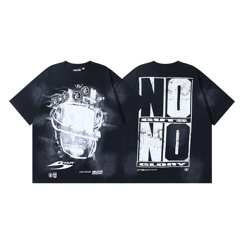 Hellstar T-shirt YL#6759 Black