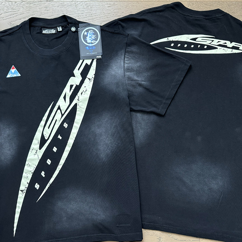 Hellstar T-shirt YL#6760 Black