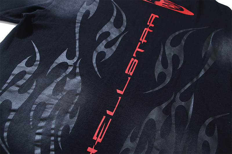 Hellstar T-shirt YL#6761 Black