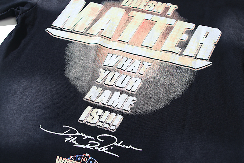 Hellstar T-shirt YL#6762 Black