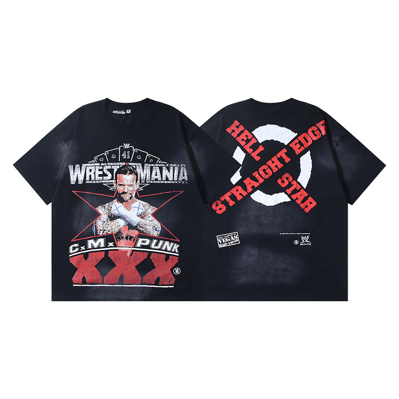 Hellstar T-shirt YL#6763 Black