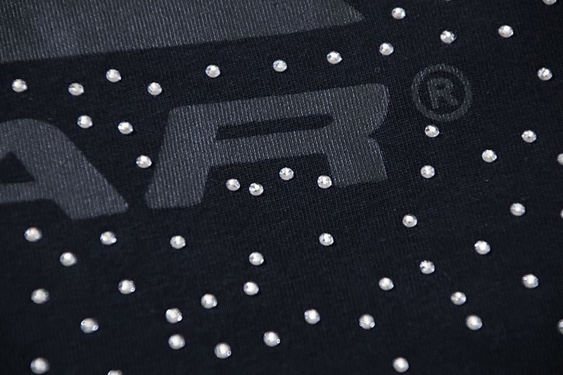 Hellstar T-shirt YL#6767 Embroidered Black