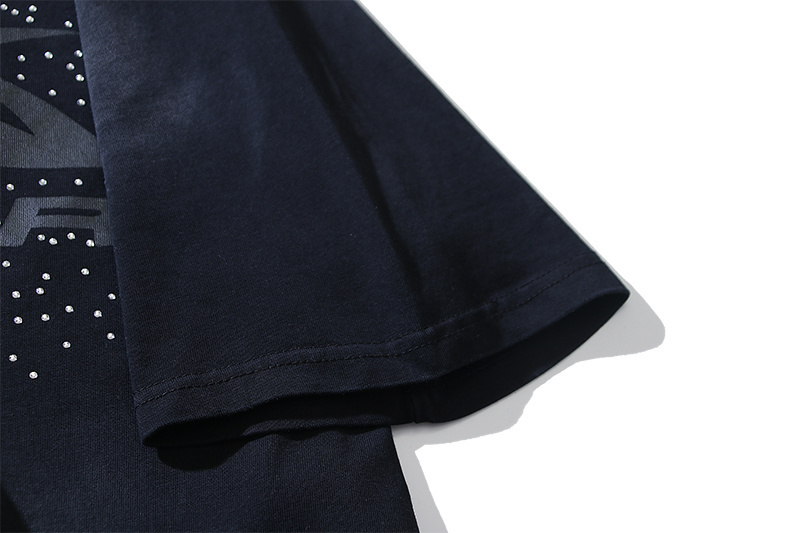 Hellstar T-shirt YL#6767 Embroidered Black