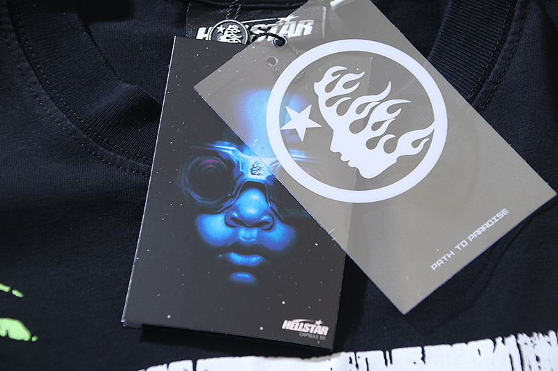 Hellstar T-shirt YL#6768 Black