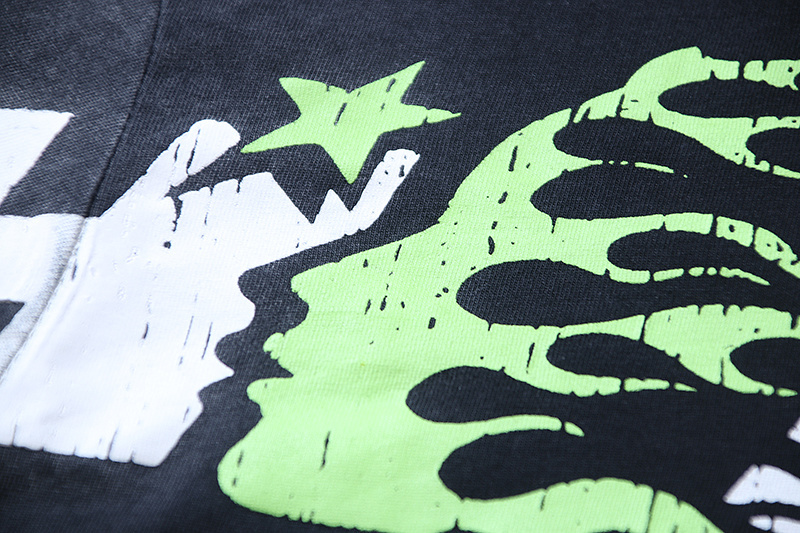 Hellstar T-shirt YL#6768 Black