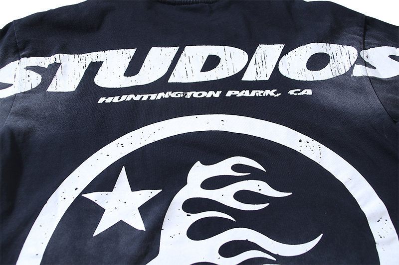 Hellstar T-shirt YL#6768 Black