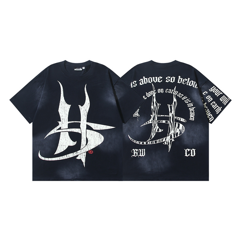 Hellstar T-shirt YL#6769 Black