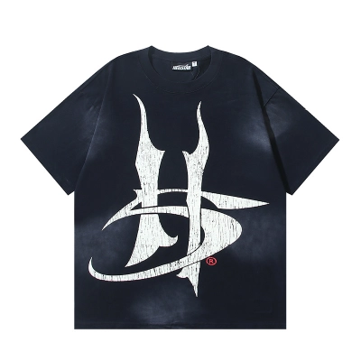 Hellstar T-shirt YL#6769 Black 02