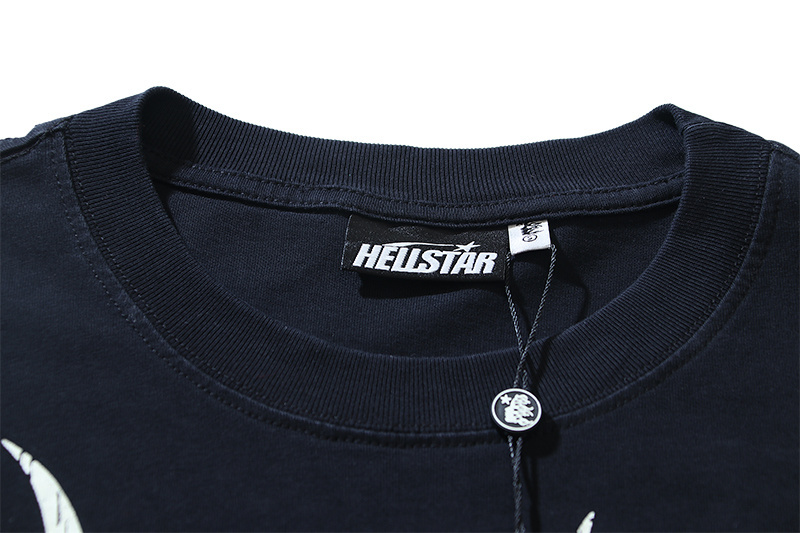 Hellstar T-shirt YL#6769 Black