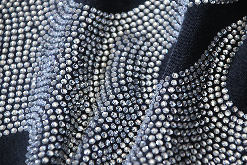 Hellstar T-shirt YL#6771 Black Purple Embroidered