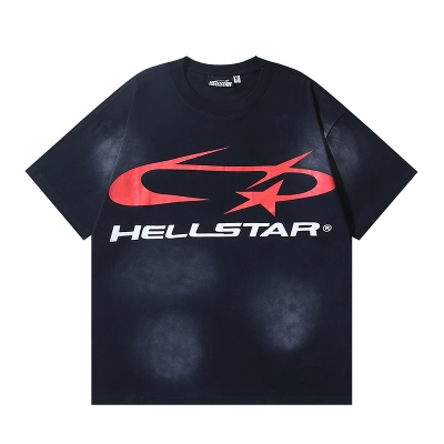 Hellstar T-shirt YL#6775 Black 02