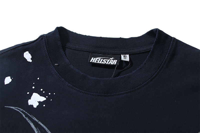 Hellstar T-shirt YL#6778 Black