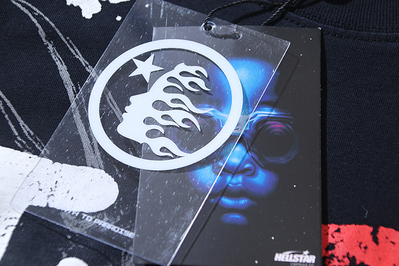 Hellstar T-shirt YL#6778 Black