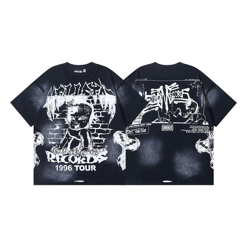 Hellstar T-shirt YL#6779 Black