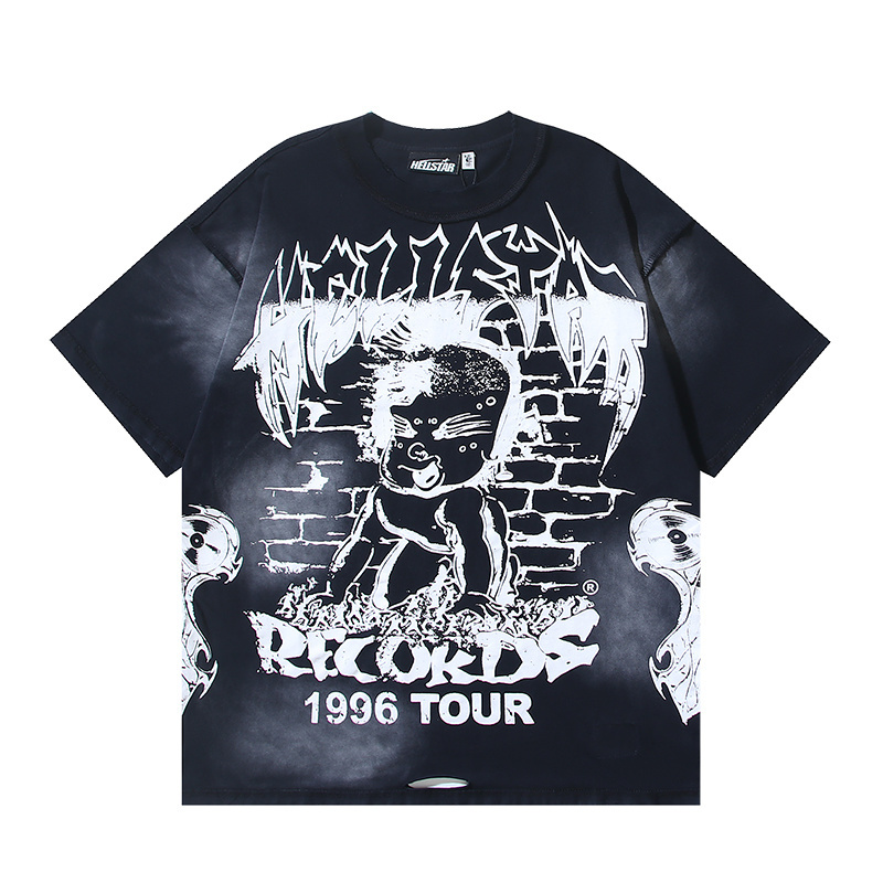 Hellstar T-shirt YL#6779 Black