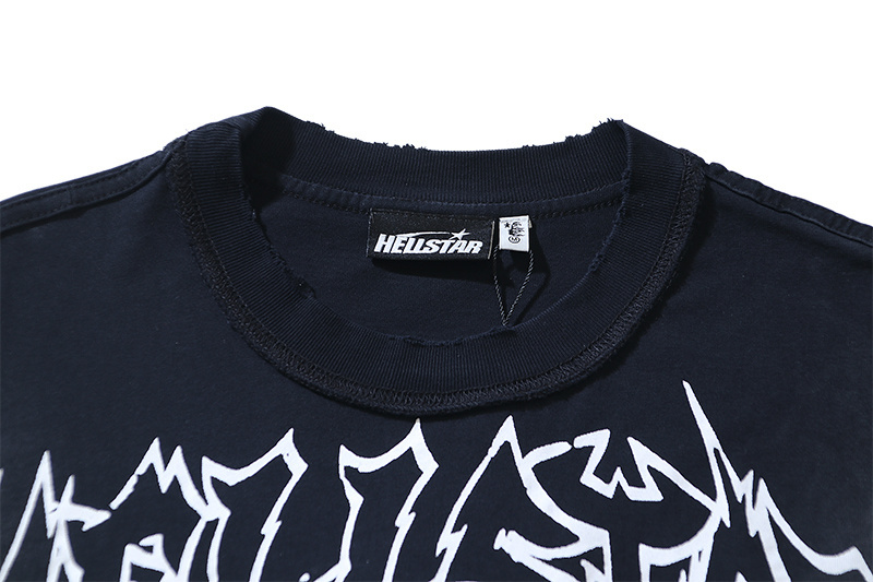 Hellstar T-shirt YL#6779 Black
