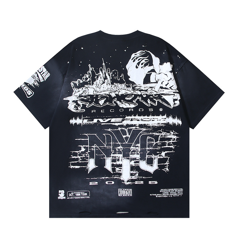 Hellstar T-shirt YL#6780 Black