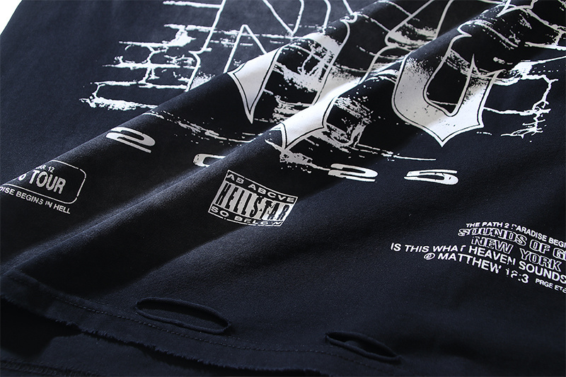 Hellstar T-shirt YL#6780 Black