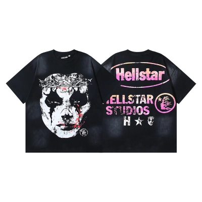 Hellstar T-shirt YL# 6710 Black 01