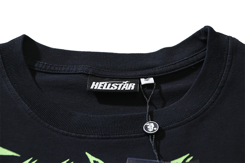 Hellstar T-shirt YL# 6712 Black
