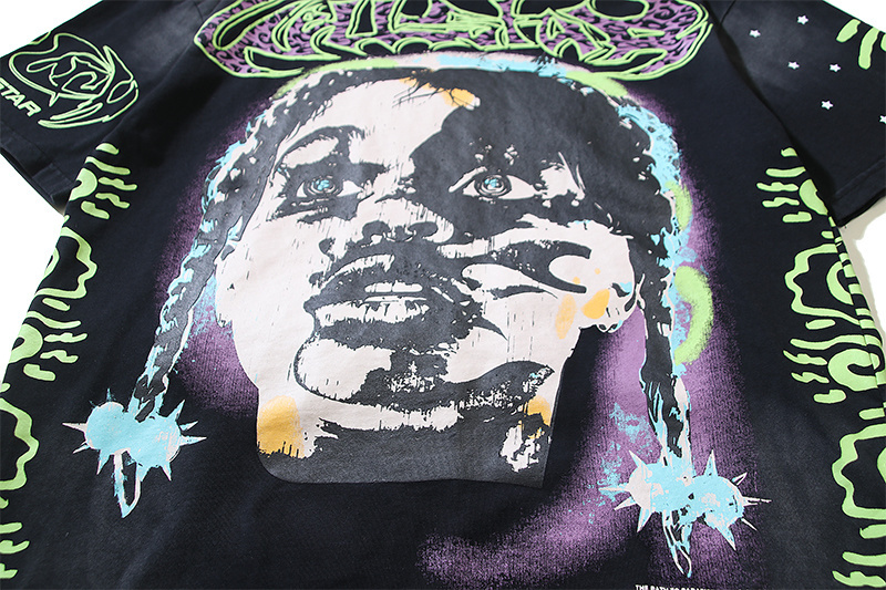 Hellstar T-shirt YL# 6712 Black