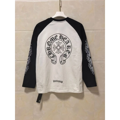 Chrome Hearts Crew Neck Long Sleeve YL#84 02