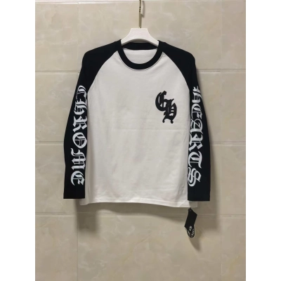 Chrome Hearts Crew Neck Long Sleeve YL#86 01
