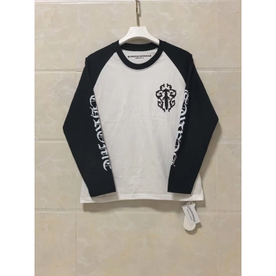 Chrome Hearts Crew Neck Long Sleeve YL#88 01
