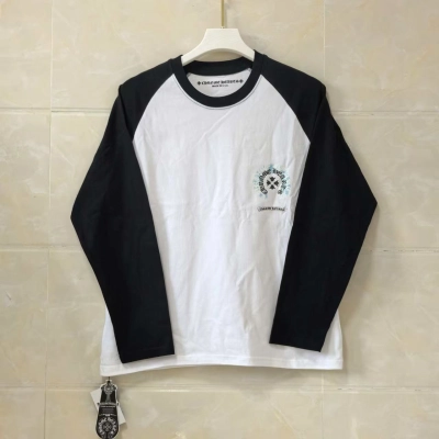 Chrome Hearts Crew Neck Long Sleeve YL#89 02