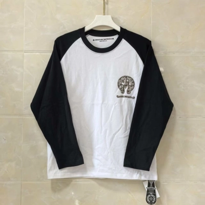 Chrome Hearts Crew Neck Long Sleeve YL#90 01