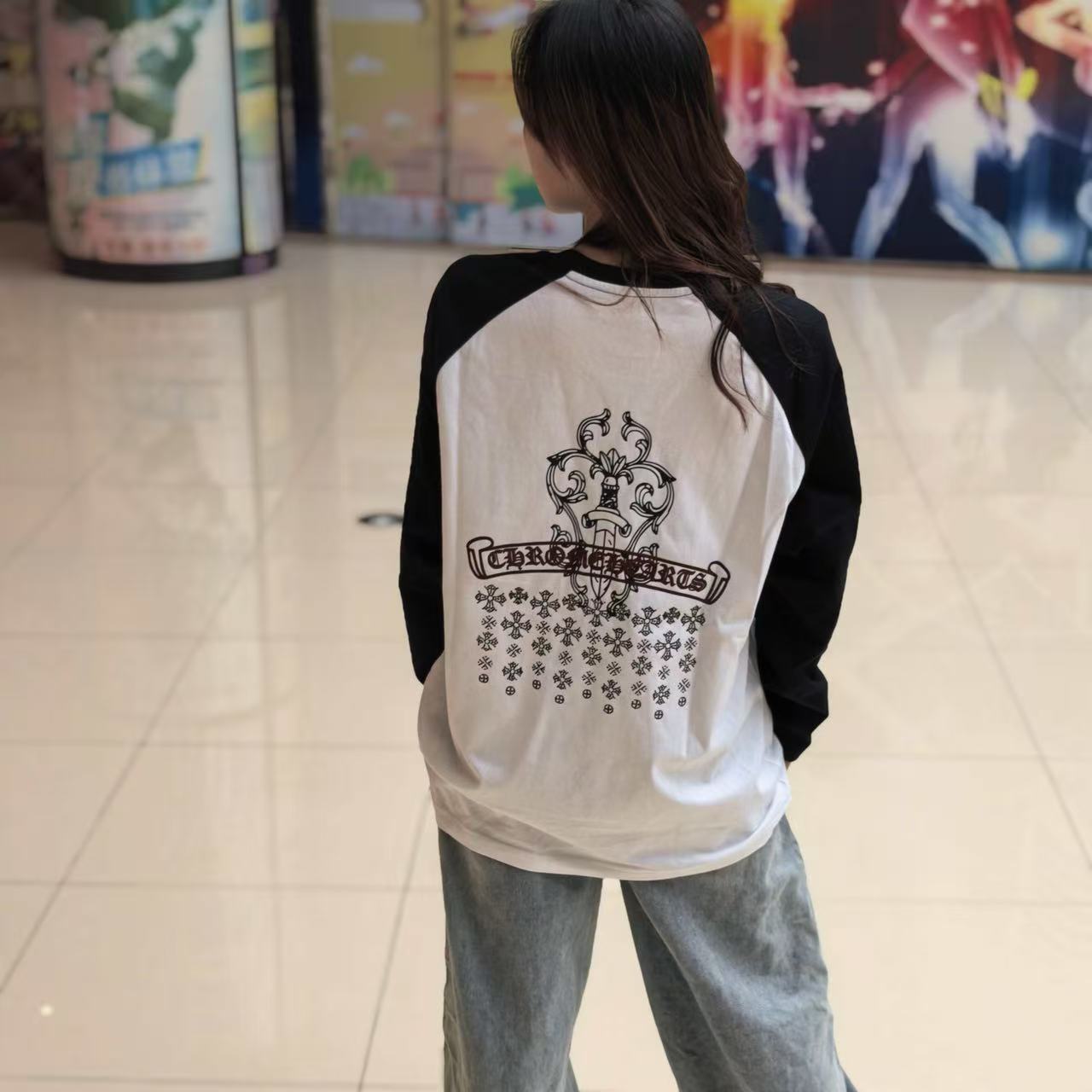Chrome Hearts Crew Neck Long Sleeve YL#91