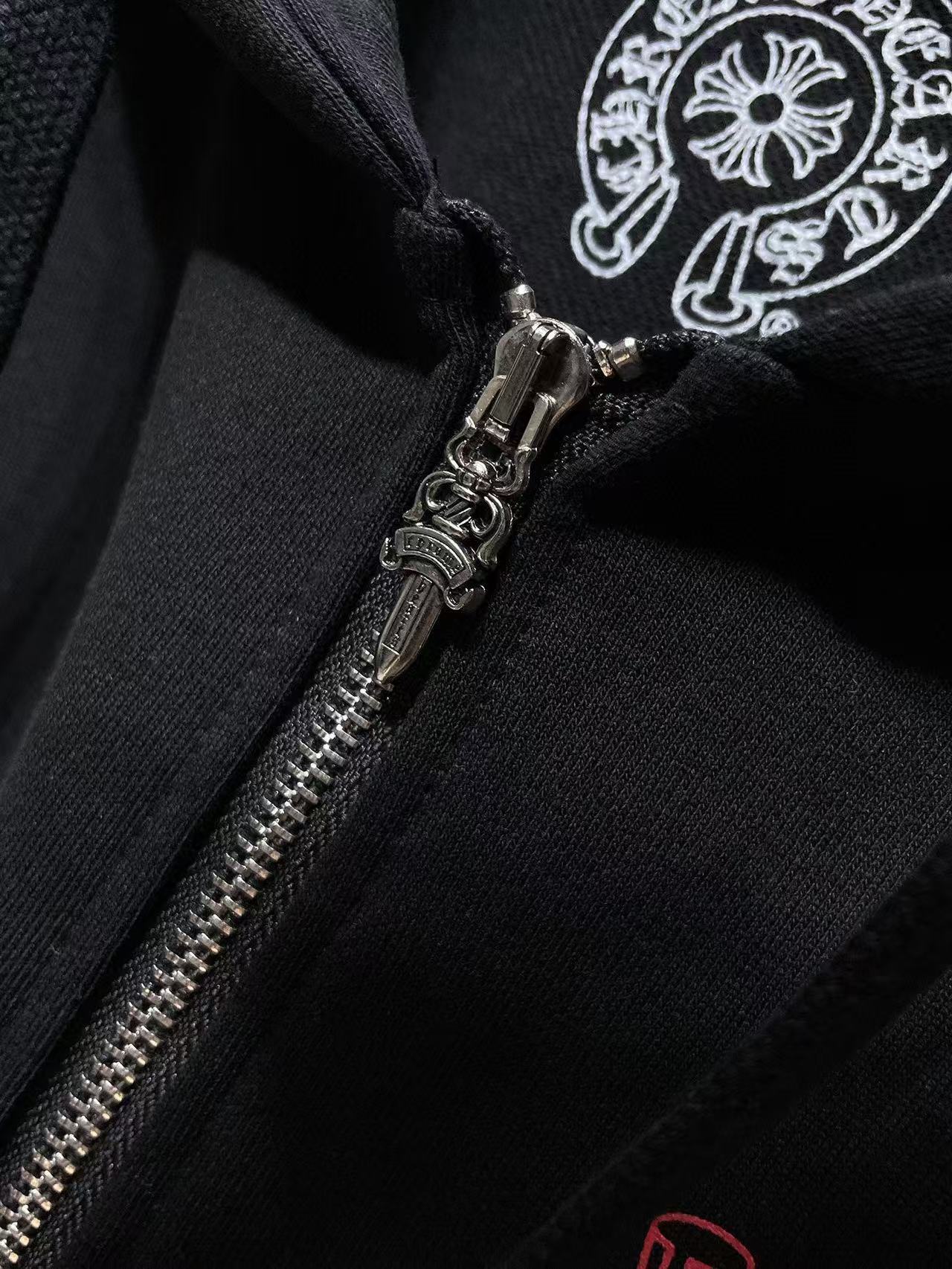 Chrome Hearts Hoodie YL#55 Black